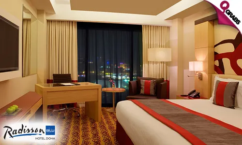 Staycation Including Breakfast, Dinner & Health Club Access at Radisson Blu Hotel!